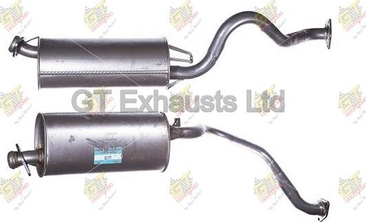 GT Exhausts GCL177 - Srednji Ispušni lonac www.molydon.hr