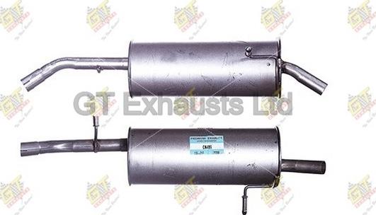 GT Exhausts GCN499 - Zadnji Ispušni lonac www.molydon.hr