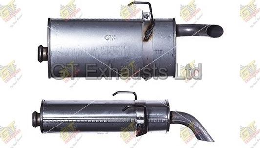 GT Exhausts GCN495 - Zadnji Ispušni lonac www.molydon.hr