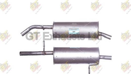 GT Exhausts GCN497 - Zadnji Ispušni lonac www.molydon.hr