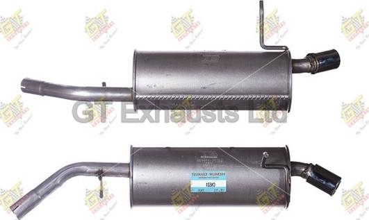 GT Exhausts GCN531 - Zadnji Ispušni lonac www.molydon.hr