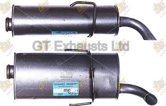 GT Exhausts GCN385 - Zadnji Ispušni lonac www.molydon.hr