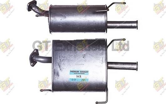 GT Exhausts GDN438 - Zadnji Ispušni lonac www.molydon.hr