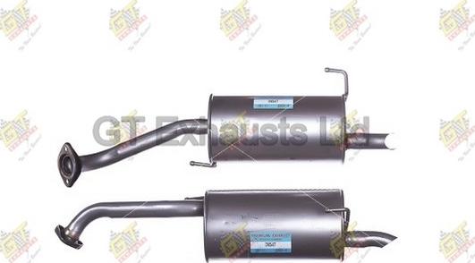 GT Exhausts GDN547 - Zadnji Ispušni lonac www.molydon.hr