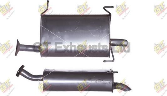 GT Exhausts GDN522 - Zadnji Ispušni lonac www.molydon.hr