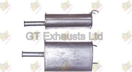 GT Exhausts GDU041 - Zadnji Ispušni lonac www.molydon.hr