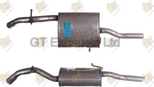 GT Exhausts GDW015 - Zadnji Ispušni lonac www.molydon.hr