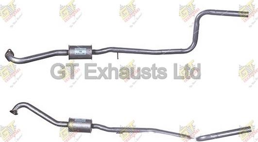 GT Exhausts GFE996 - Srednji Ispušni lonac www.molydon.hr