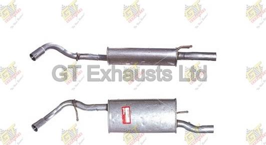 GT Exhausts GFE645 - Zadnji Ispušni lonac www.molydon.hr