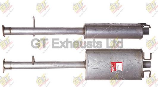 GT Exhausts GFE609 - Srednji Ispušni lonac www.molydon.hr