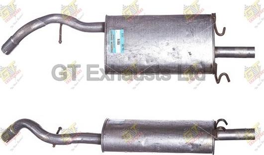 GT Exhausts GFE614 - Zadnji Ispušni lonac www.molydon.hr