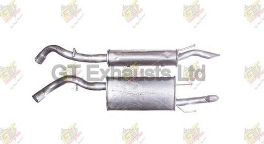 GT Exhausts GFE617 - Zadnji Ispušni lonac www.molydon.hr