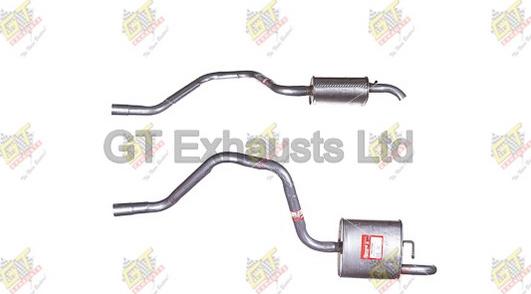 GT Exhausts GFE638 - Zadnji Ispušni lonac www.molydon.hr