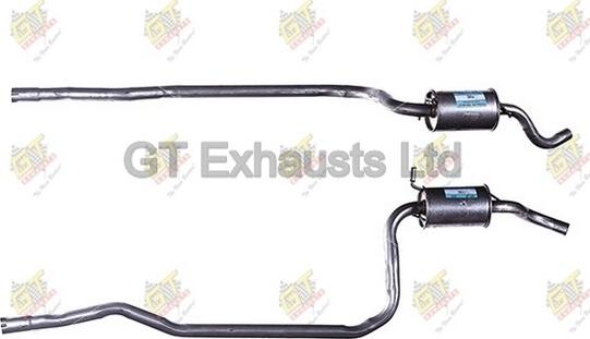 GT Exhausts GFE082 - Srednji Ispušni lonac www.molydon.hr