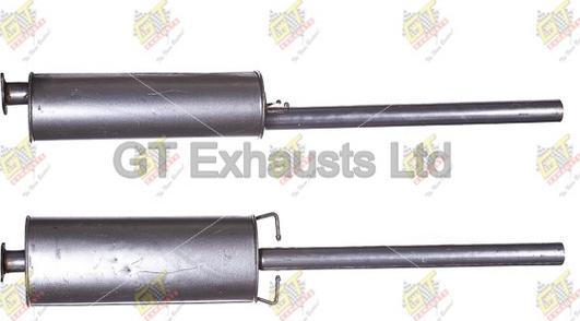 GT Exhausts GFE1041 - Srednji Ispušni lonac www.molydon.hr