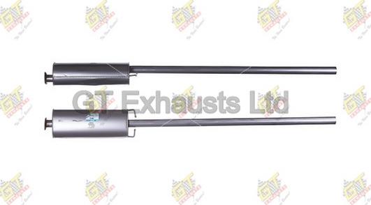 GT Exhausts GFE1043 - Srednji Ispušni lonac www.molydon.hr