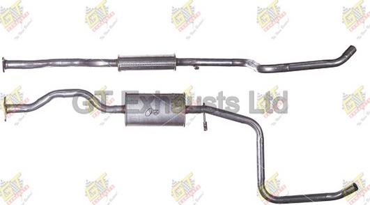 GT Exhausts GFE312 - Srednji Ispušni lonac www.molydon.hr