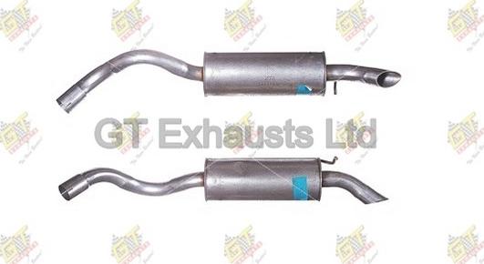 GT Exhausts GFE373 - Zadnji Ispušni lonac www.molydon.hr