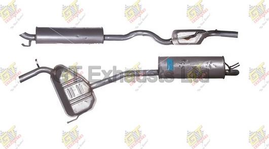 GT Exhausts GFT548 - Zadnji Ispušni lonac www.molydon.hr