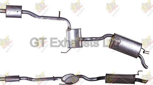 GT Exhausts GFT515 - Zadnji Ispušni lonac www.molydon.hr