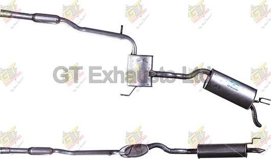 GT Exhausts GFT672 - Zadnji Ispušni lonac www.molydon.hr