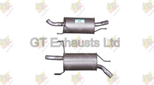 GT Exhausts GGM436 - Zadnji Ispušni lonac www.molydon.hr