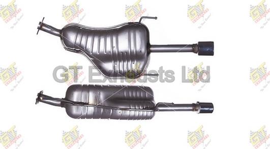 GT Exhausts GGM421 - Zadnji Ispušni lonac www.molydon.hr