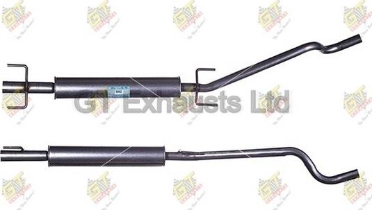 GT Exhausts GGM597 - Srednji Ispušni lonac www.molydon.hr