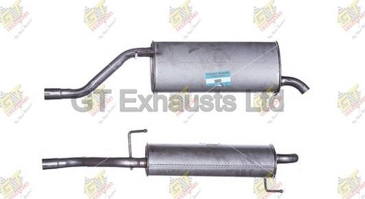 GT Exhausts GGM562 - Zadnji Ispušni lonac www.molydon.hr