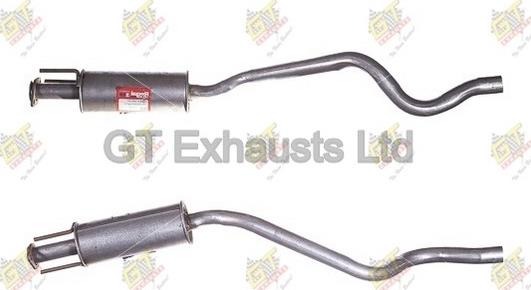 GT Exhausts GGM143 - Srednji Ispušni lonac www.molydon.hr