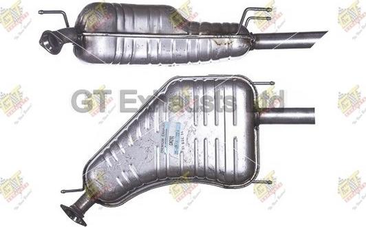 GT Exhausts GGM396 - Zadnji Ispušni lonac www.molydon.hr