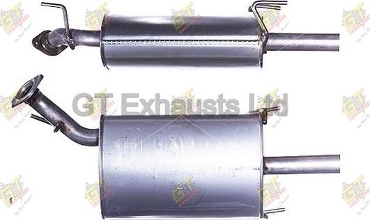 GT Exhausts GGM304 - Zadnji Ispušni lonac www.molydon.hr