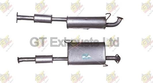 GT Exhausts GGM301 - Srednji Ispušni lonac www.molydon.hr