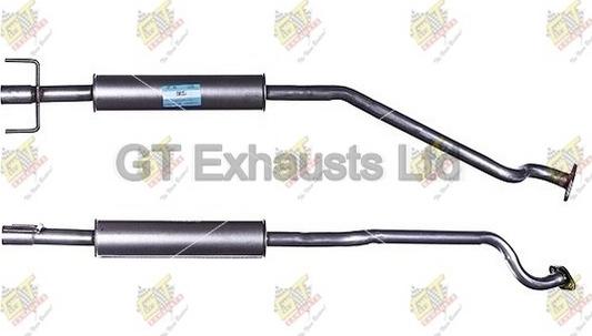 GT Exhausts GGM325 - Srednji Ispušni lonac www.molydon.hr