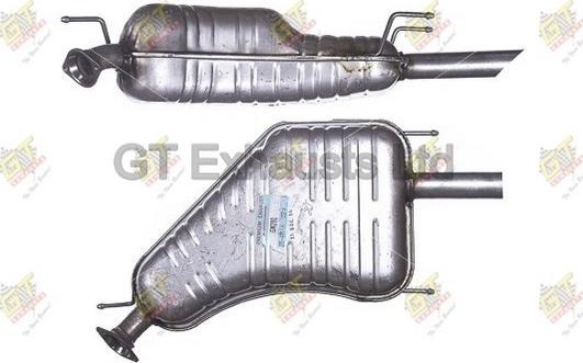 GT Exhausts GGM280 - Zadnji Ispušni lonac www.molydon.hr