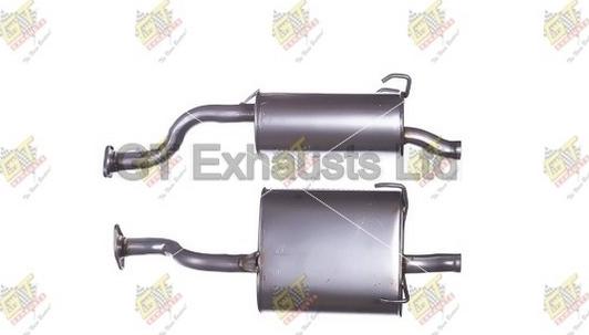 GT Exhausts GHA165 - Zadnji Ispušni lonac www.molydon.hr