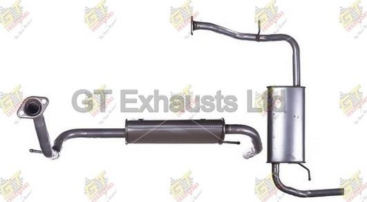 GT Exhausts GHA121 - Zadnji Ispušni lonac www.molydon.hr