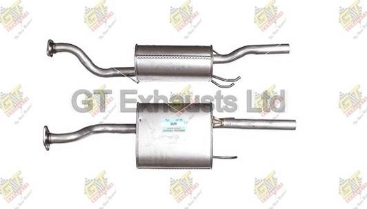 GT Exhausts GHA263 - Zadnji Ispušni lonac www.molydon.hr