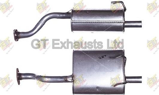 GT Exhausts GHA230 - Zadnji Ispušni lonac www.molydon.hr