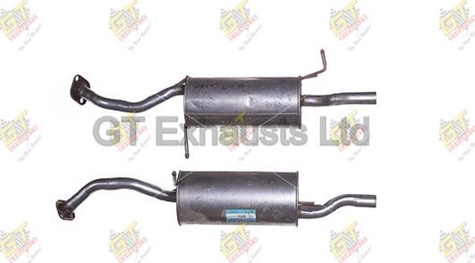 GT Exhausts GMA248 - Zadnji Ispušni lonac www.molydon.hr