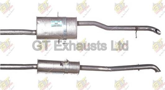 GT Exhausts GMZ408 - Zadnji Ispušni lonac www.molydon.hr