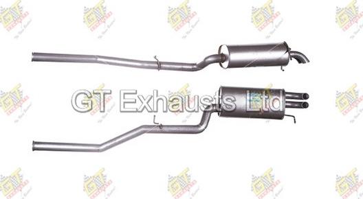 GT Exhausts GMZ417 - Zadnji Ispušni lonac www.molydon.hr