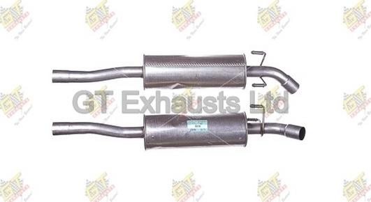 GT Exhausts GMZ480 - Srednji Ispušni lonac www.molydon.hr