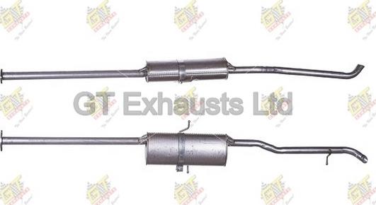 GT Exhausts GMZ360 - Zadnji Ispušni lonac www.molydon.hr