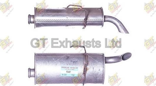 GT Exhausts GPG497 - Zadnji Ispušni lonac www.molydon.hr