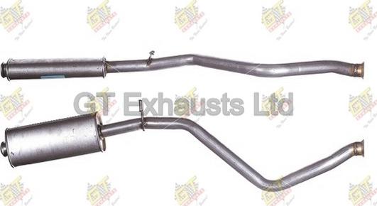 GT Exhausts GPG418 - Srednji Ispušni lonac www.molydon.hr