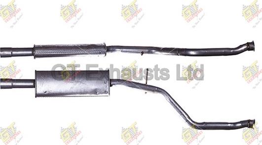 GT Exhausts GPG569 - Srednji Ispušni lonac www.molydon.hr