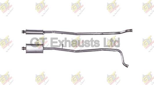 GT Exhausts GPG518 - Srednji Ispušni lonac www.molydon.hr