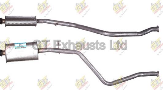 GT Exhausts GPG512 - Srednji Ispušni lonac www.molydon.hr