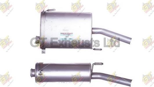 GT Exhausts GPG521 - Zadnji Ispušni lonac www.molydon.hr